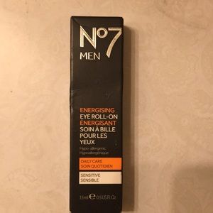 NIB No7 MEN Energising Eye Roll -On  0.5 US Fl. Oz